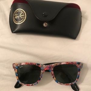 Authentic Ray-Ban Multicolor Wayfarers (small)